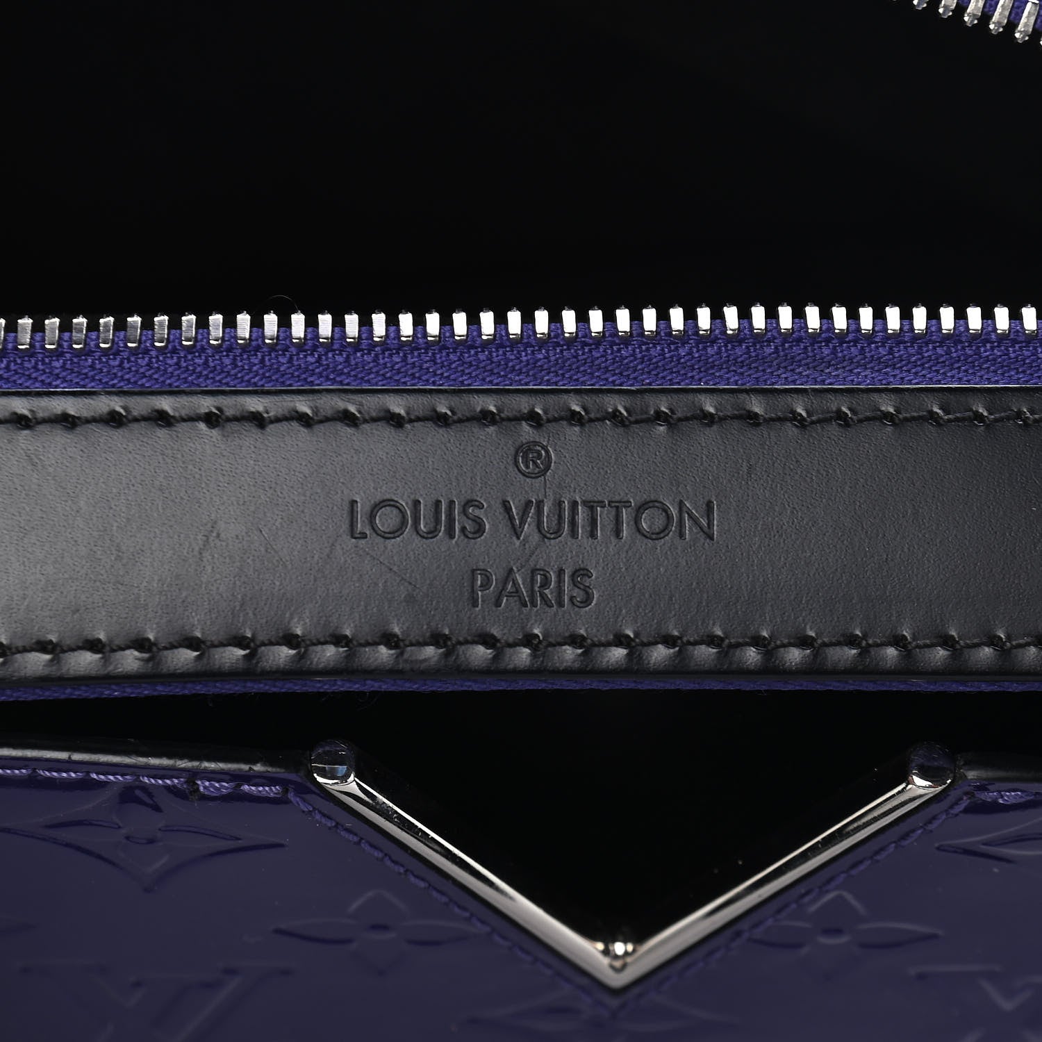 Louis Vuitton Vernis Melrose Blueberry 7 of 12