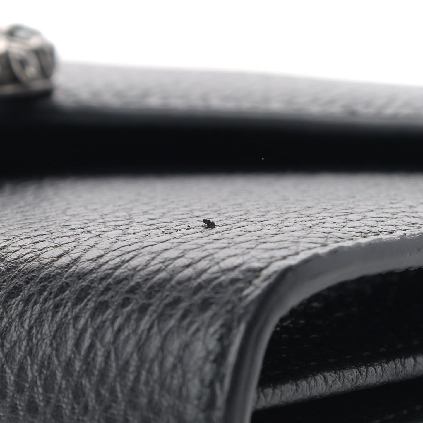 Calfskin Mini Dionysus Chain Wallet Black