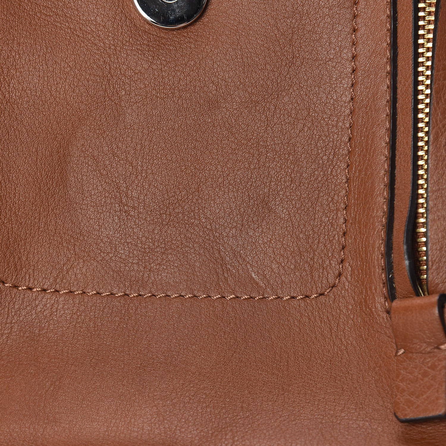 Chloe Suede Calfskin Mini Faye Backpack Tan 10 of 12