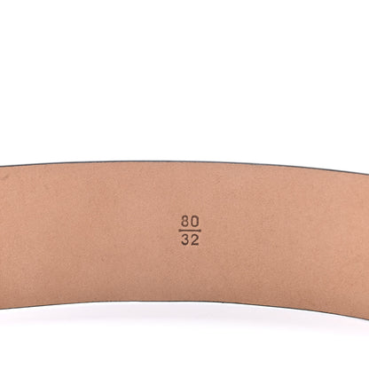 Chanel Patent Calfskin Quilted Lucky Symbols CC Belt 80 32 Black 4 of 5