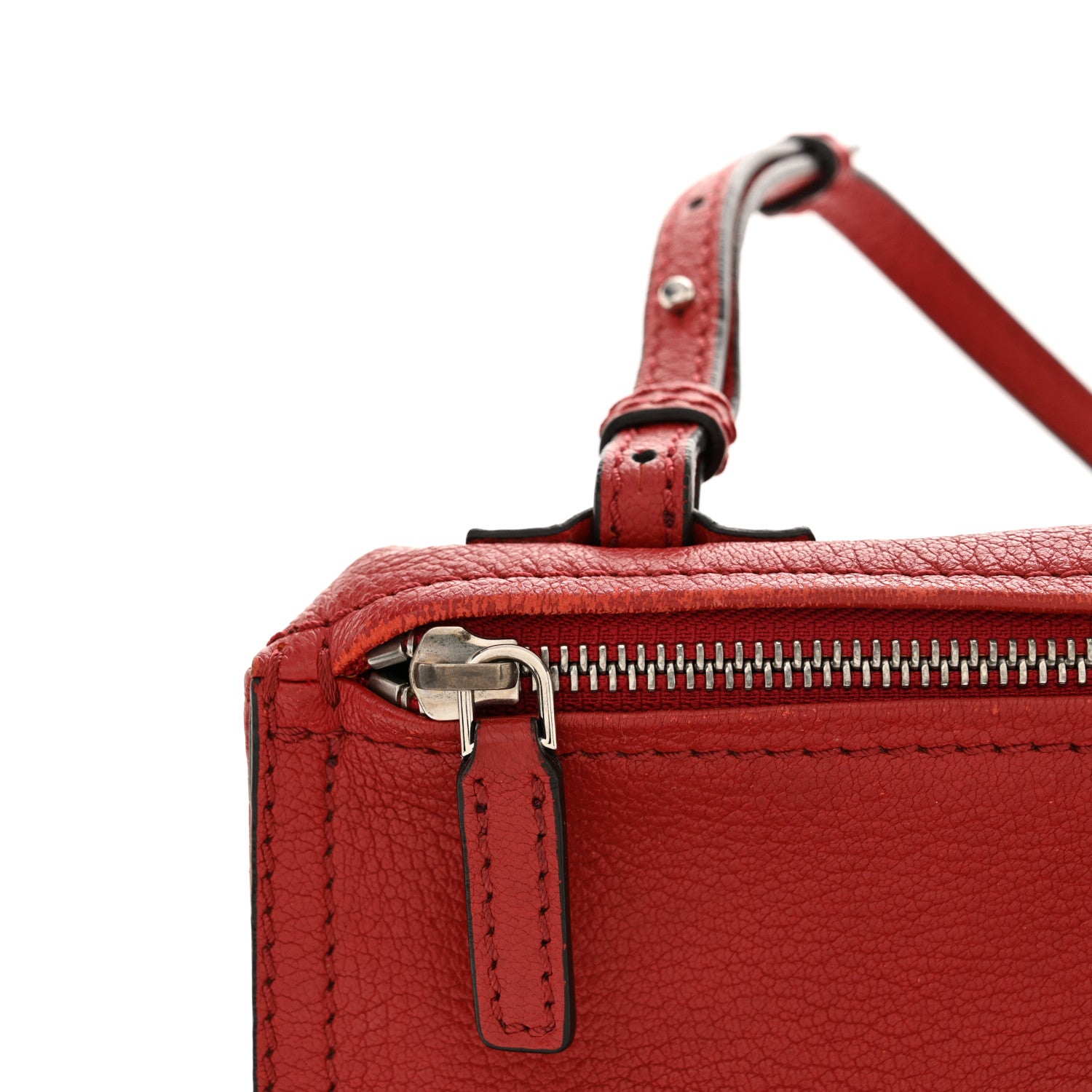 Givenchy Sugar Goatskin Mini Pandora Red 11 of 11