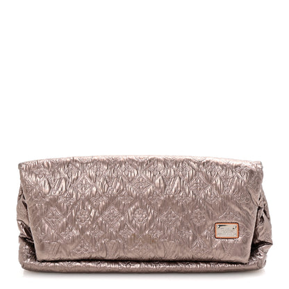 Louis Vuitton Jacquard Quilted Monogram Limelight Clutch MM Rose Gold 1 of 6