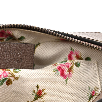 Gucci GG Supreme Monogram Web Neo Vintage Shoulder Bag Beige New Acero Crop 7 of 17