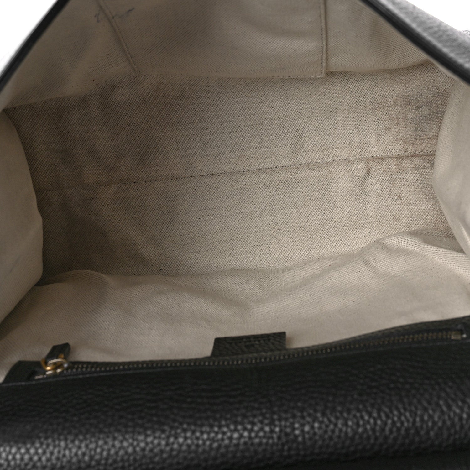 Gucci Calfskin Small GG Marmont Top Handle Bag Black 6 of 13