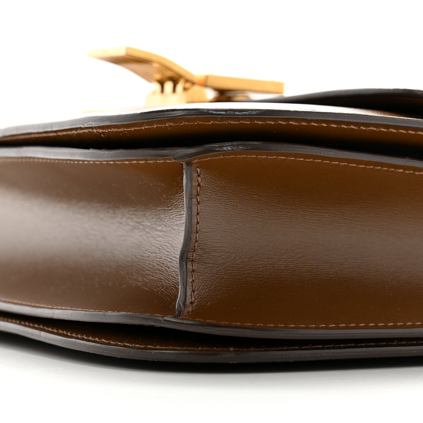 Box Calfskin Medium Classic Box Flap Bag Camel