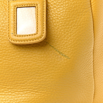 Prada Vitello Daino Side Zip Tote Mimosa 7 of 19