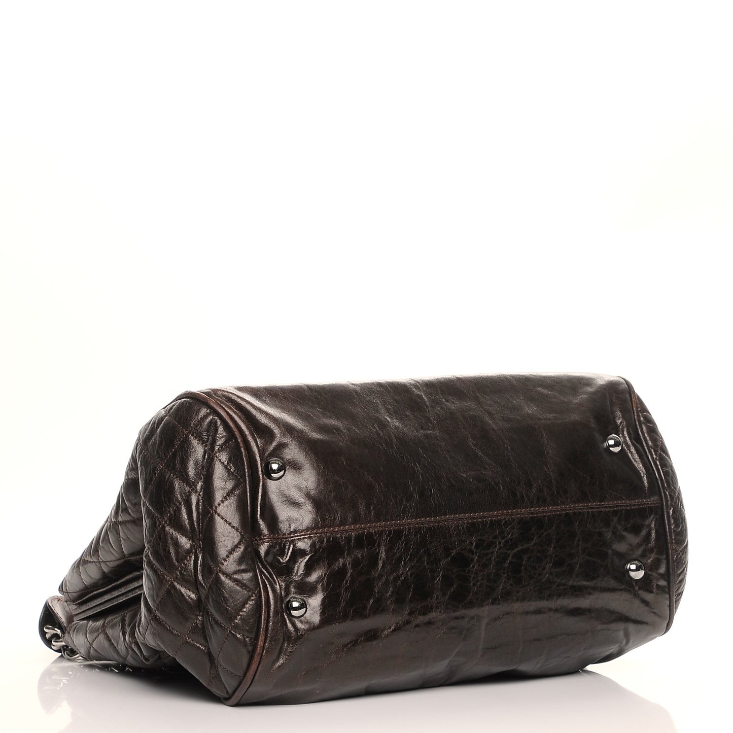 Calfskin Medium Perfect Day Tote Dark Brown