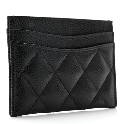 Chanel Caviar Quilted Card Holder Black 3 of 11
