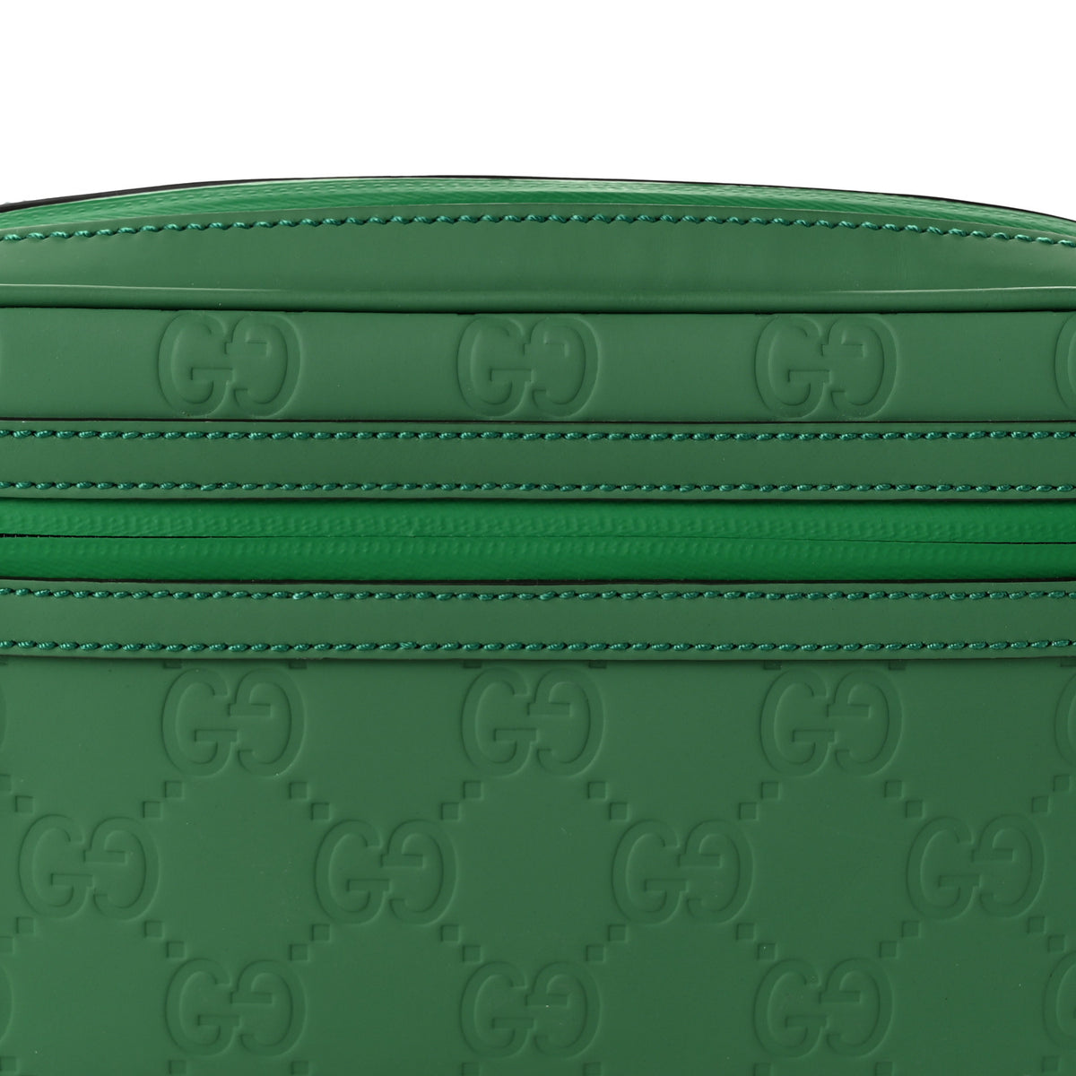 Gucci Rubber Effect Monogram GG Belt Bag New Shamrock 8 of 10