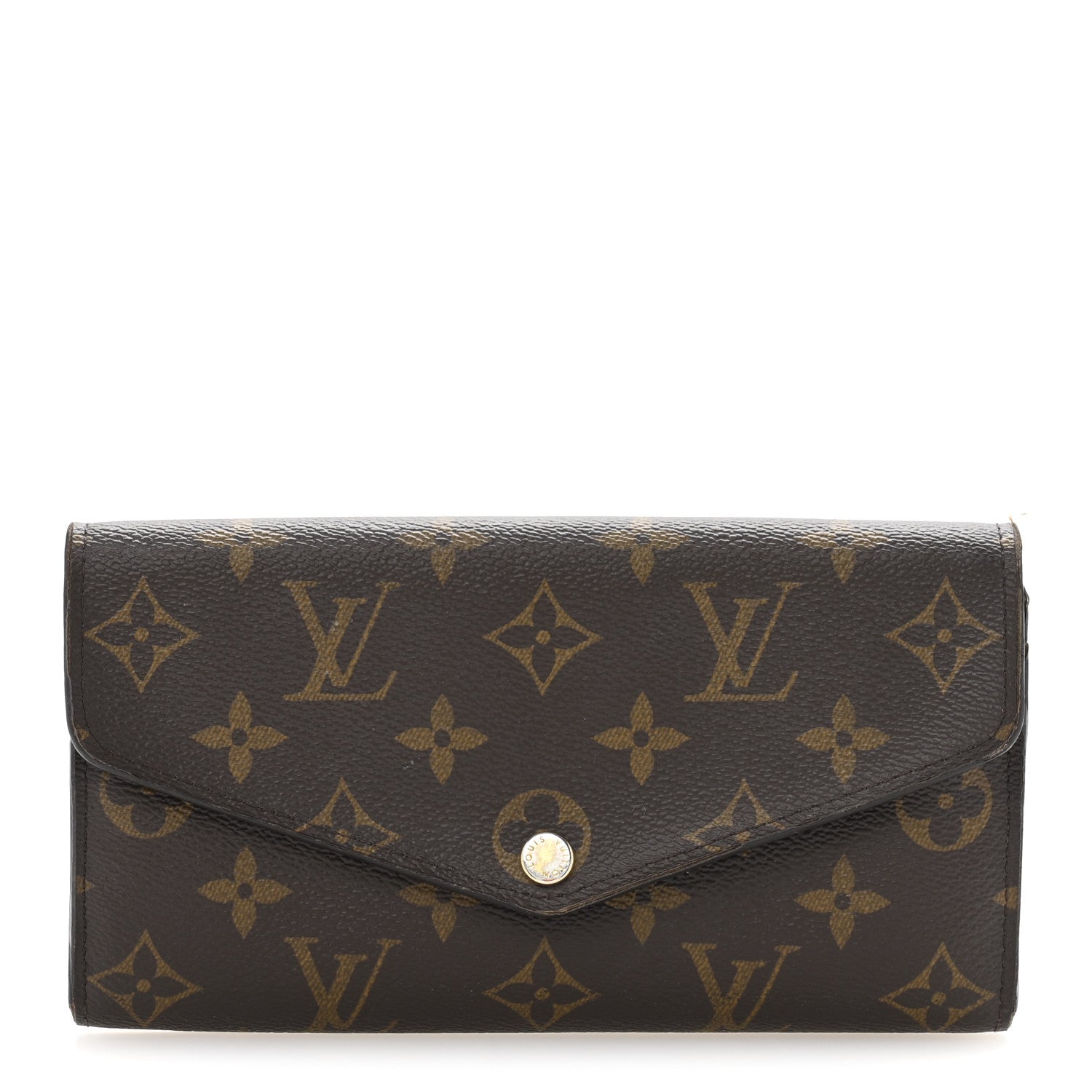 Louis Vuitton Monogram Sarah Wallet NM 1 of 9