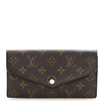 Louis Vuitton Monogram Sarah Wallet NM 1 of 9