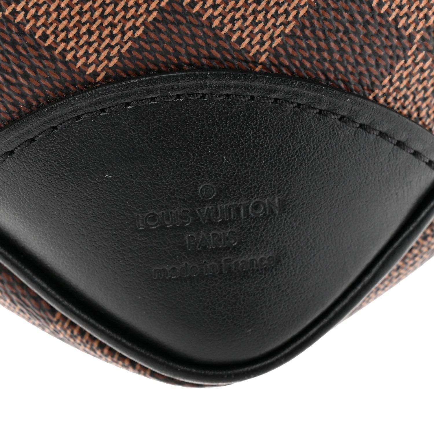 Louis Vuitton Damier Ebene Odeon MM Black 6 of 11