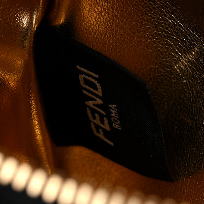 Fendi Vitello Grace Matte Nano Fendigraphy Hobo Charm Black 8 of 14