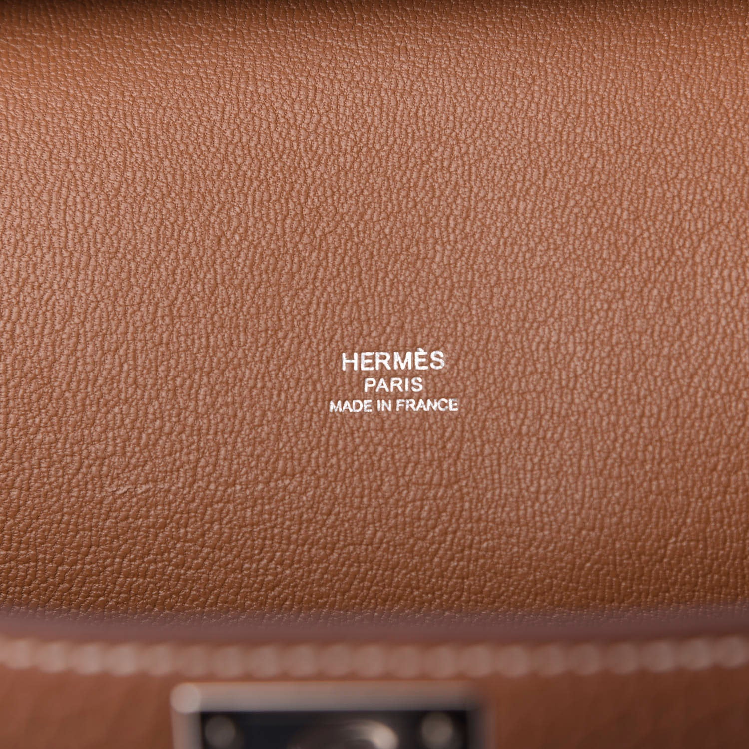 Hermes Taurillon Clemence Jypsiere 28 Gold 8 of 10
