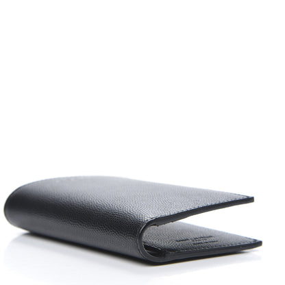 Saint Laurent Grain De Poudre Credit Card Wallet Black 4 of 7