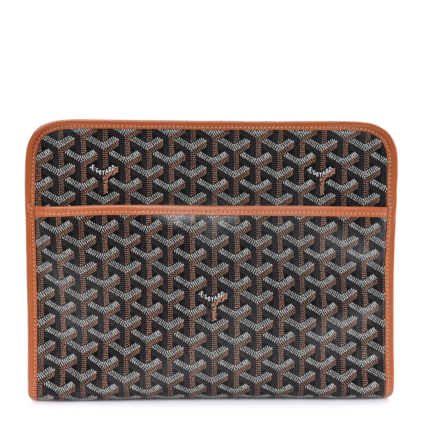 Goyardine Jouvence MM Toiletry Pouch Black Gold
