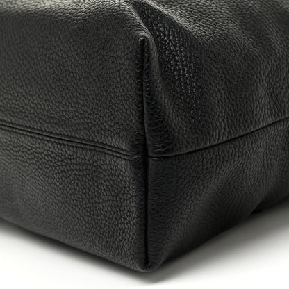 Burberry London Grainy Calfskin Medium Baynard Tote Black 10 of 19