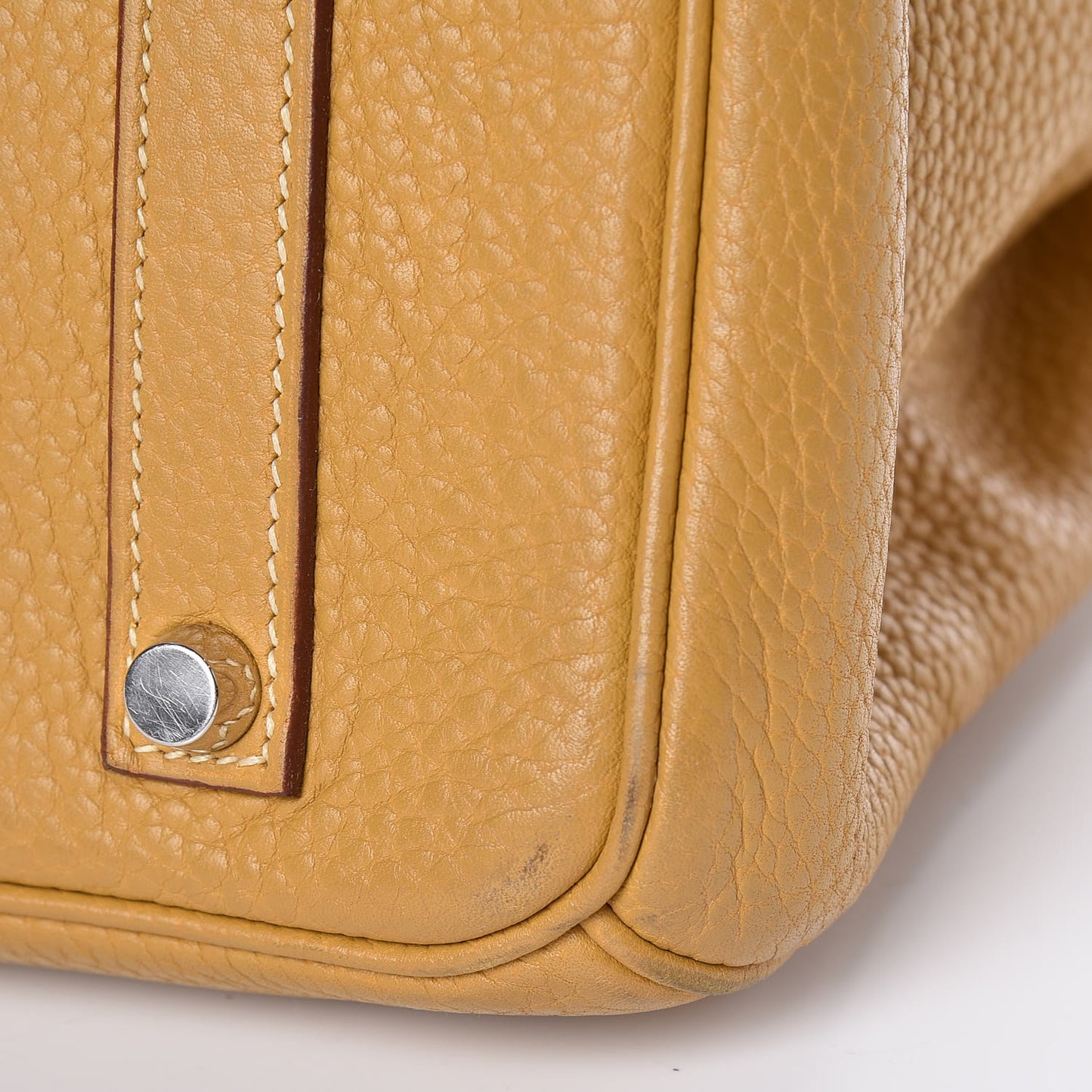 Taurillon Clemence Birkin 35 Curry