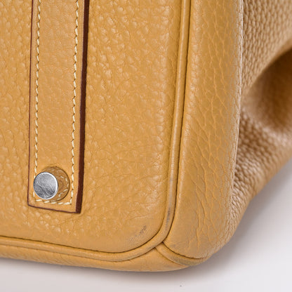 Hermes Taurillon Clemence Birkin 35 Curry 43 of 43