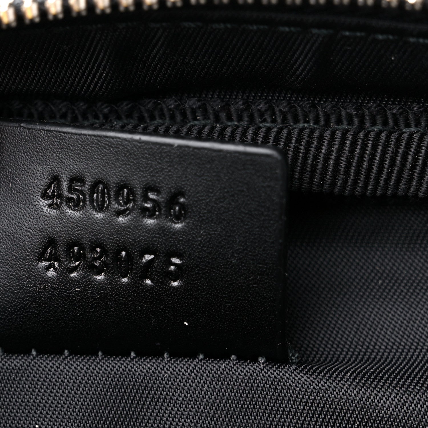 Gucci GG Supreme Monogram Web Belt Bag Black 9 of 13