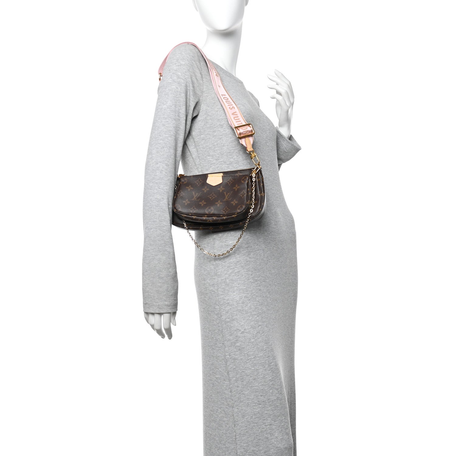 Louis Vuitton Monogram Multi Pochette Accessories Rose Clair 2 of 10