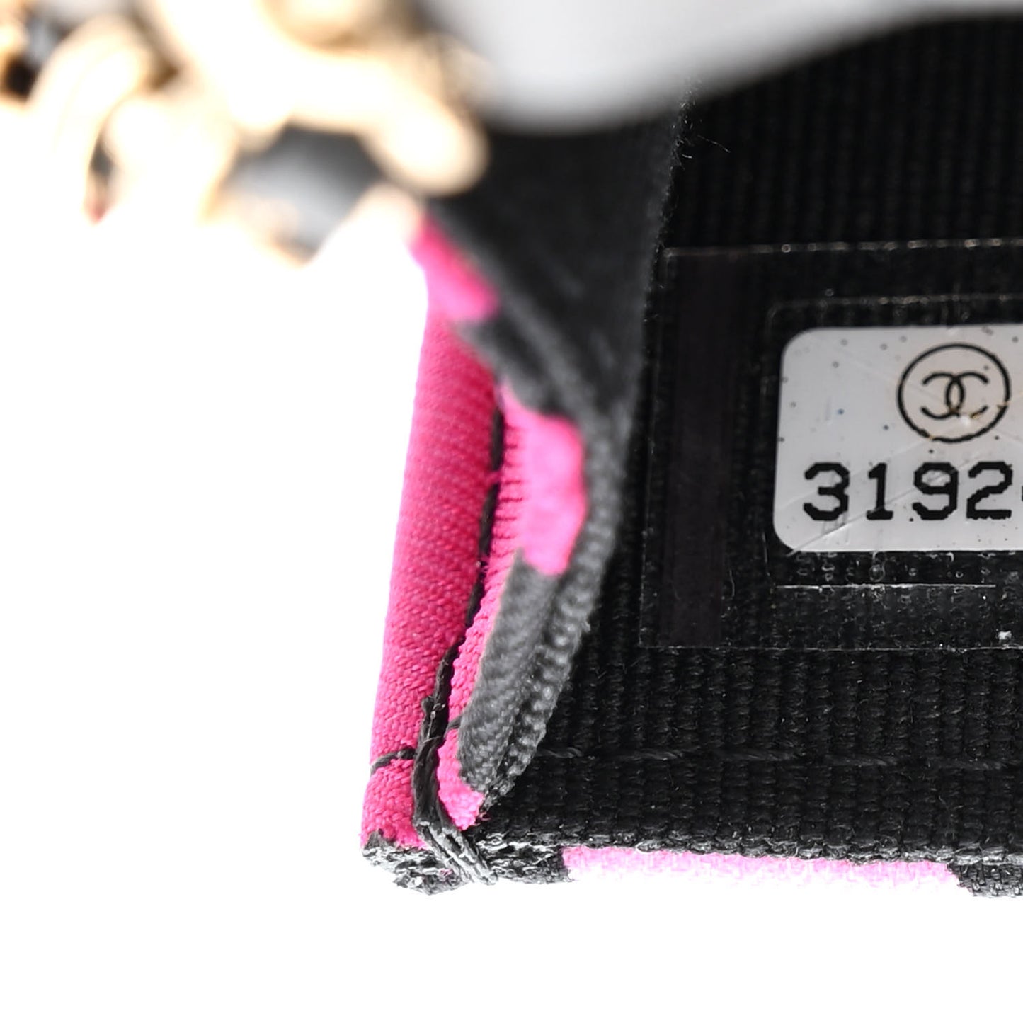 Canvas Printed CC Mini Clutch With Chain Multicolor