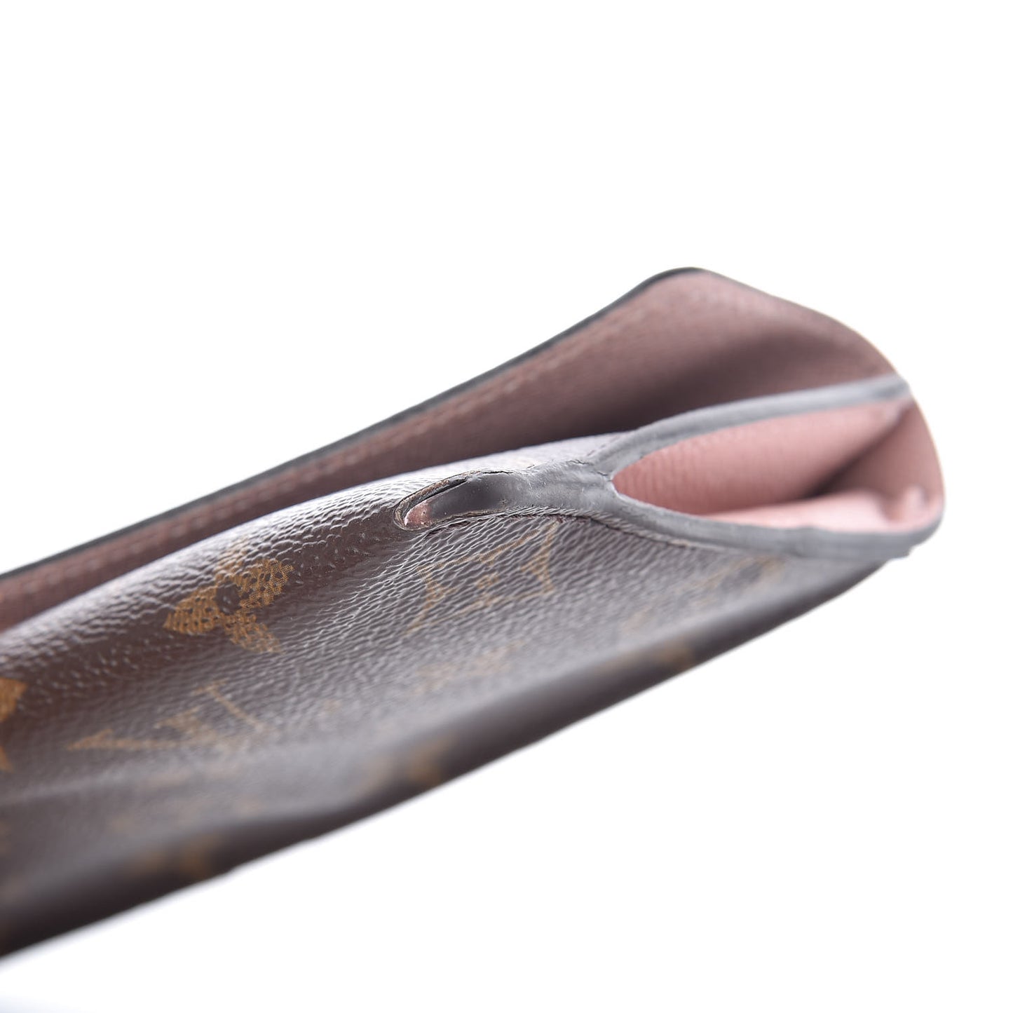 Monogram Jeanne Wallet Rose Ballerine