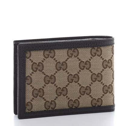 Gucci Monogram Mens Bi-Fold Wallet Brown 3 of 10