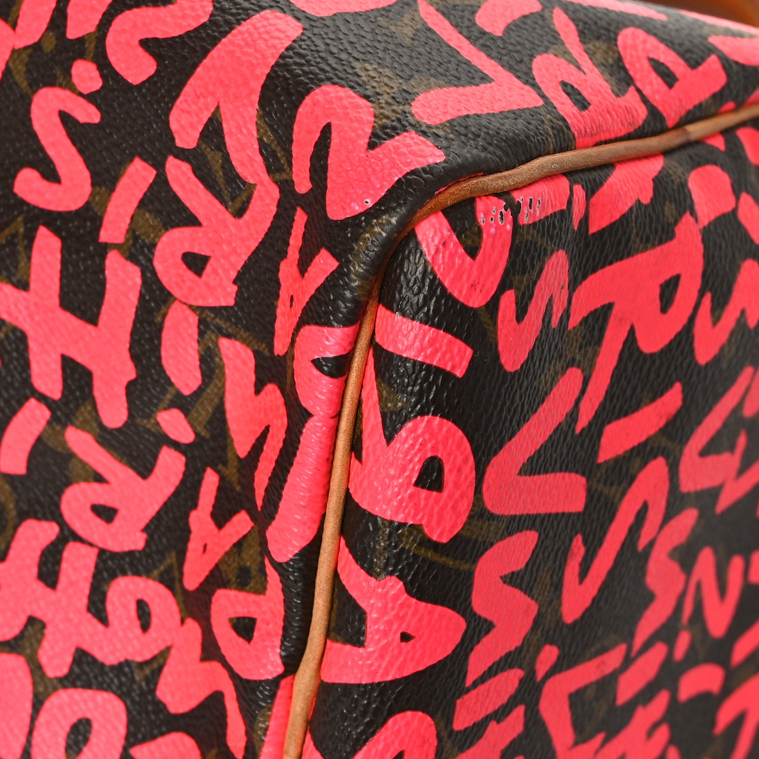 Louis Vuitton Monogram Graffiti Speedy 30 Fuchsia 11 of 11