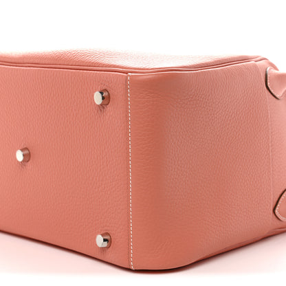 Hermes Taurillon Clemence Lindy 30 Crevette 10 of 10