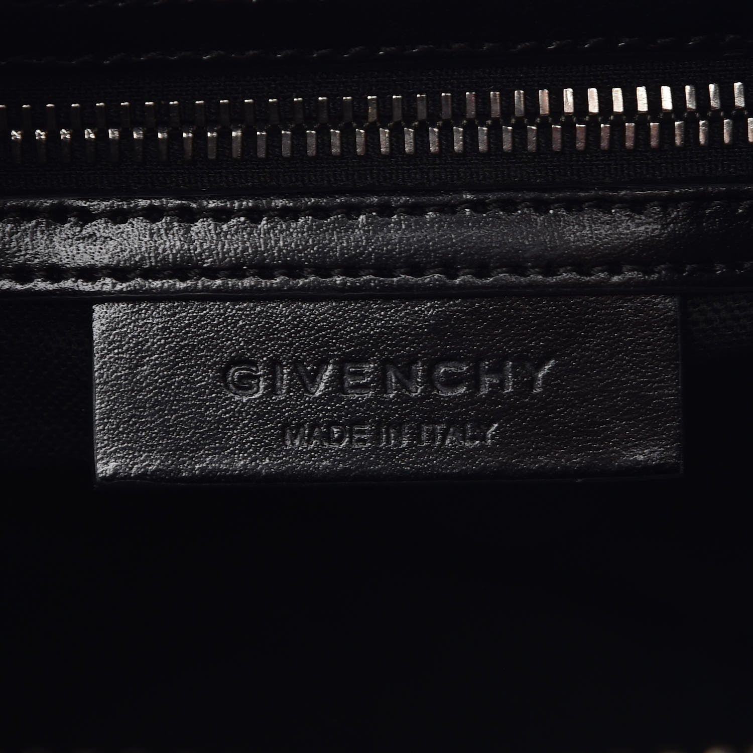 Givenchy Shiny Lord Calfskin Small Antigona Black 6 of 8