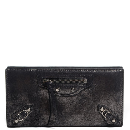 Balenciaga Calfskin Milkyway Papier Money Wallet Black 1 of 10