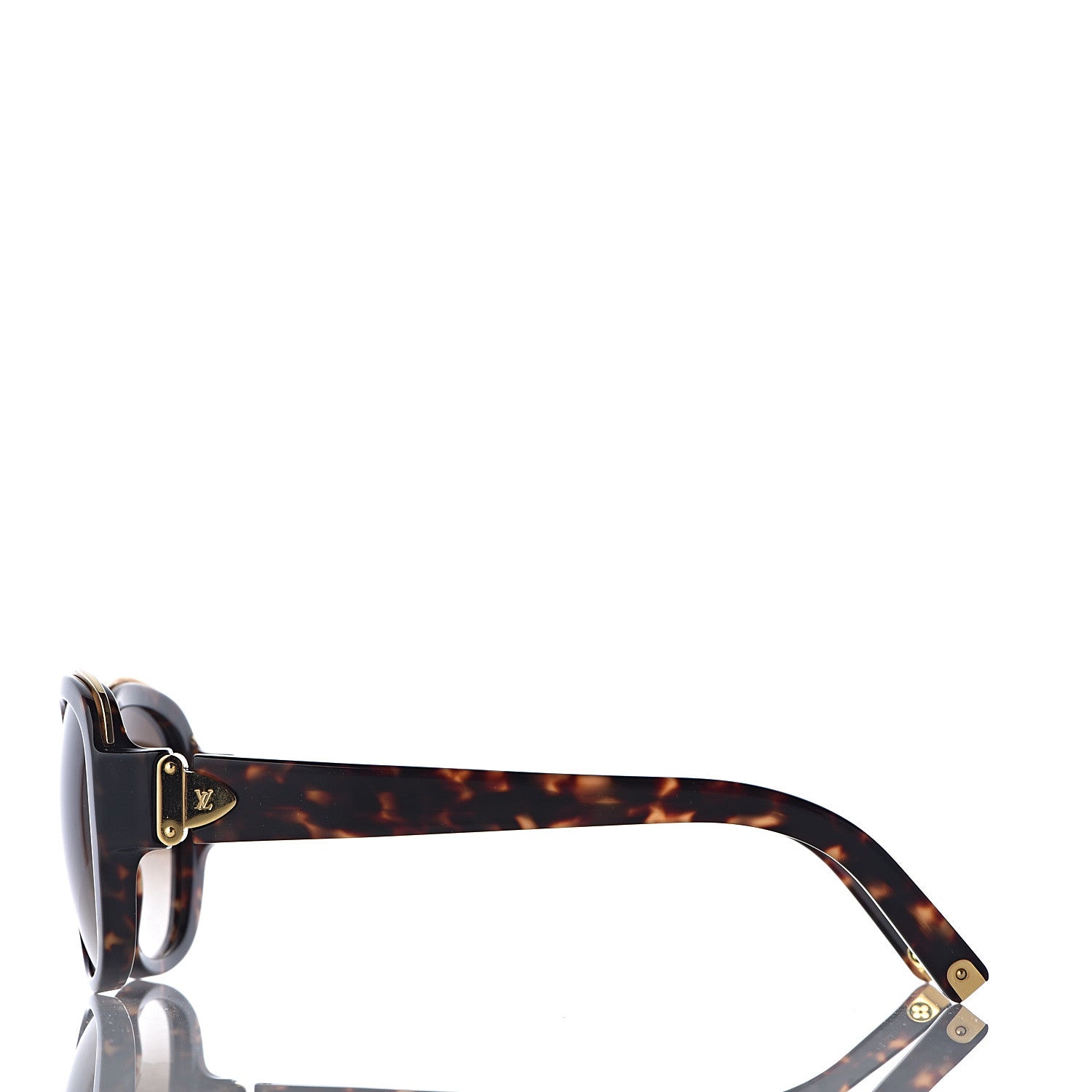 Louis Vuitton Soupcon Oval Sunglasses Z0633W Dark Tortoise 3 of 9