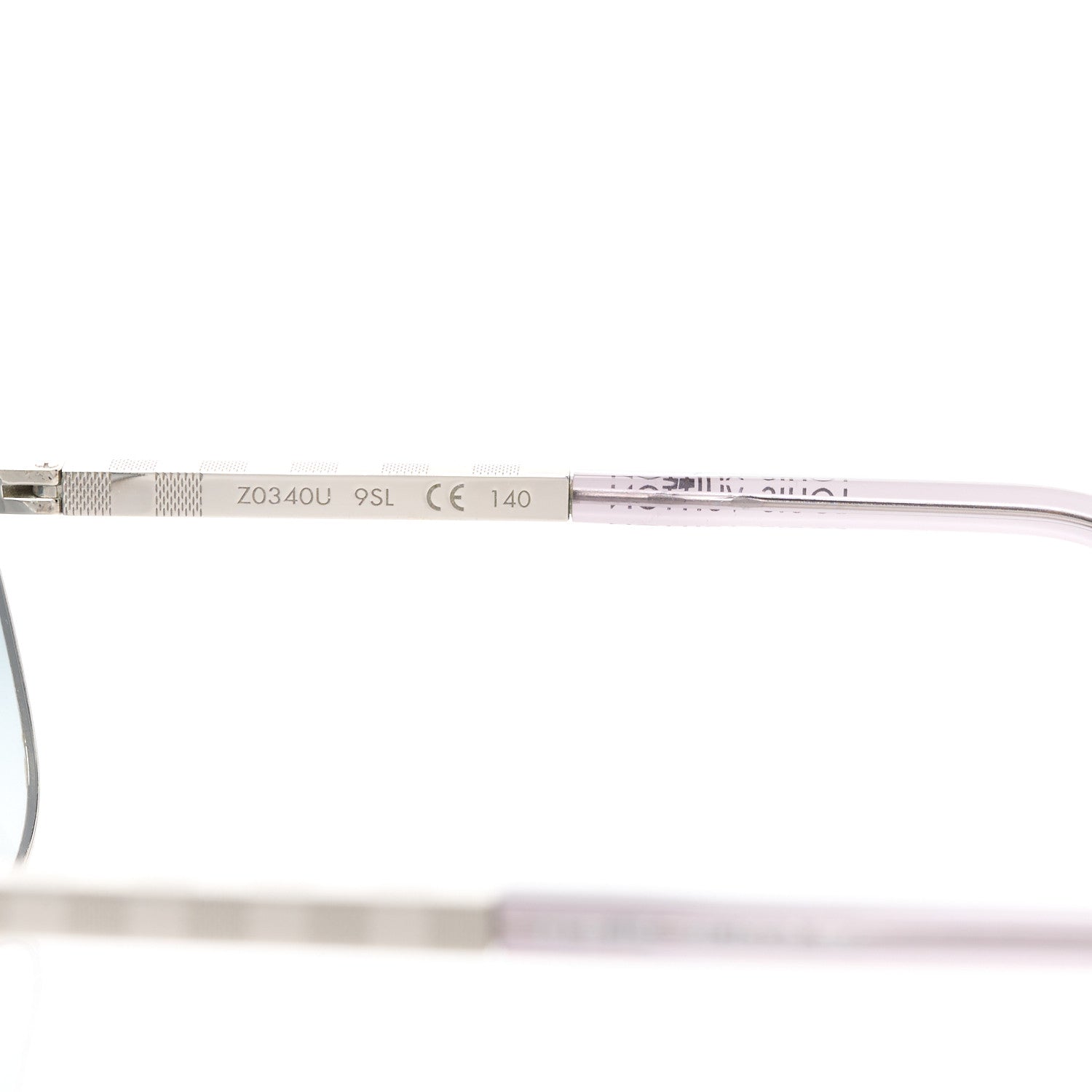 Louis Vuitton Metal Attitude Pilote Sunglasses Z0340U Azur 7 of 9