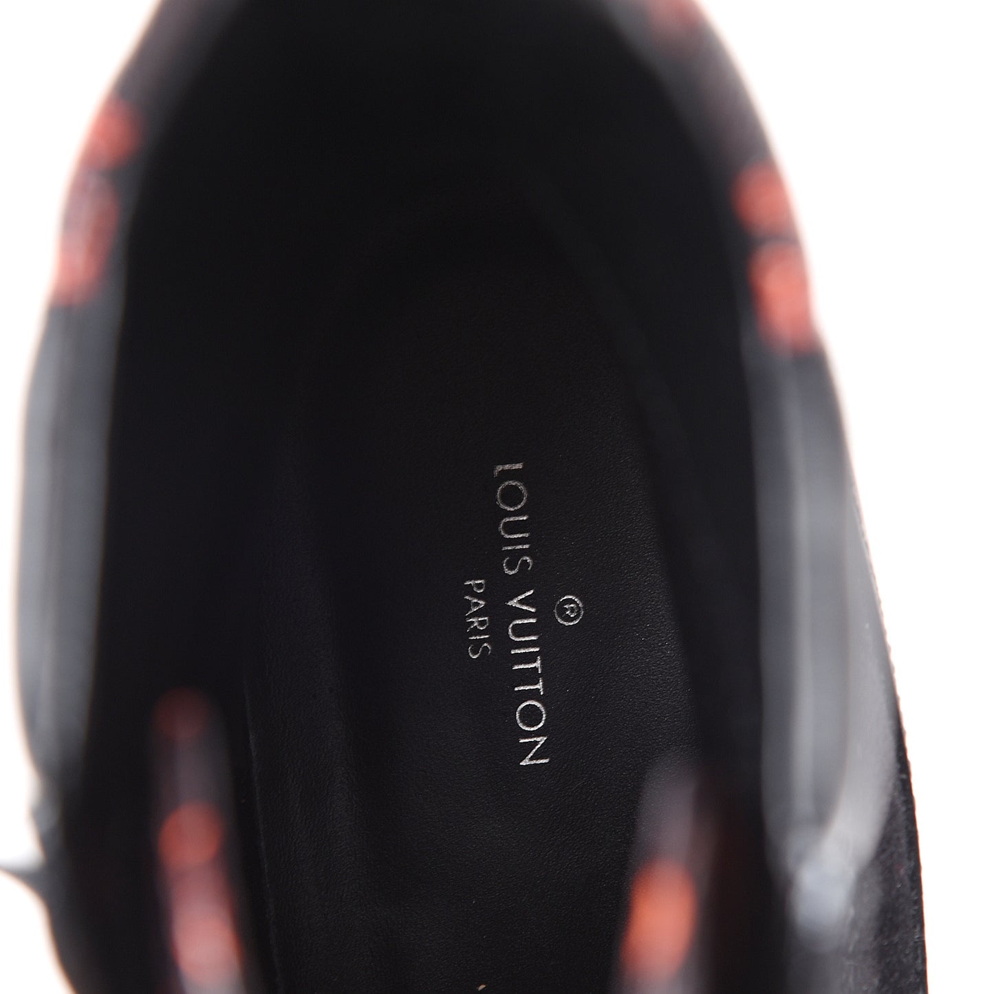 Suede Calfskin Catogram Laureate Platform Desert Boots 38.5 Black Marron