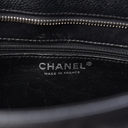 Chanel Caviar Quilted Medallion Tote Black 6 of 15