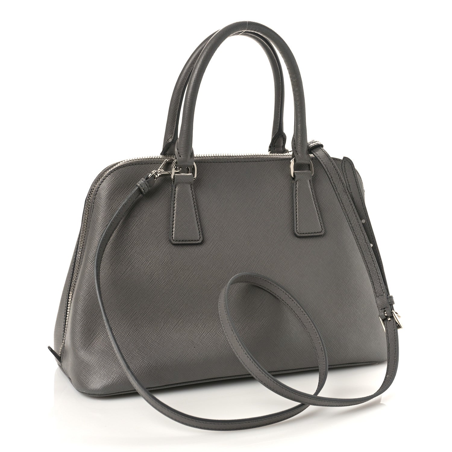 Prada Saffiano Lux Medium Promenade Tote Marmo 3 of 9