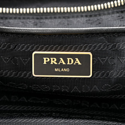 Prada Tessuto Nylon Saffiano Tote Black 6 of 14