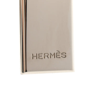 Hermes Matte Alligator Mini Steinkraus Saddle GRIS PERLE FAUVE 6 of 13