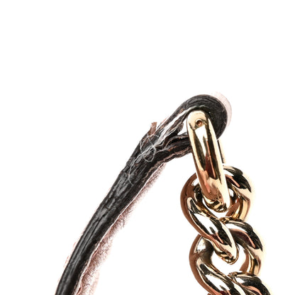 Gucci Pebbled Calfskin Medium Soho Chain Shoulder Bag Dark Cipria 18 of 21
