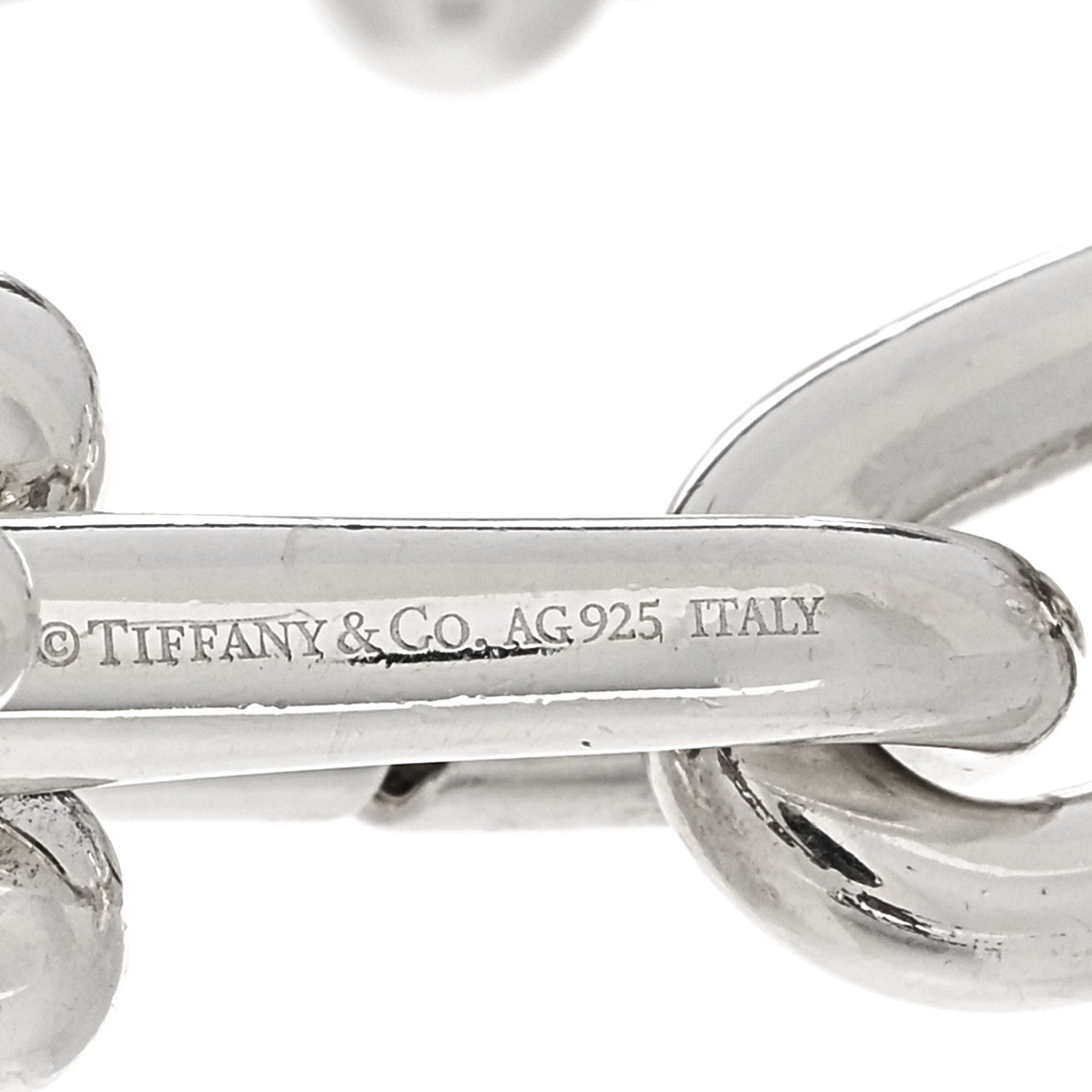 Tiffany Sterling Silver Large HardWear Link Bracelet 3 of 3