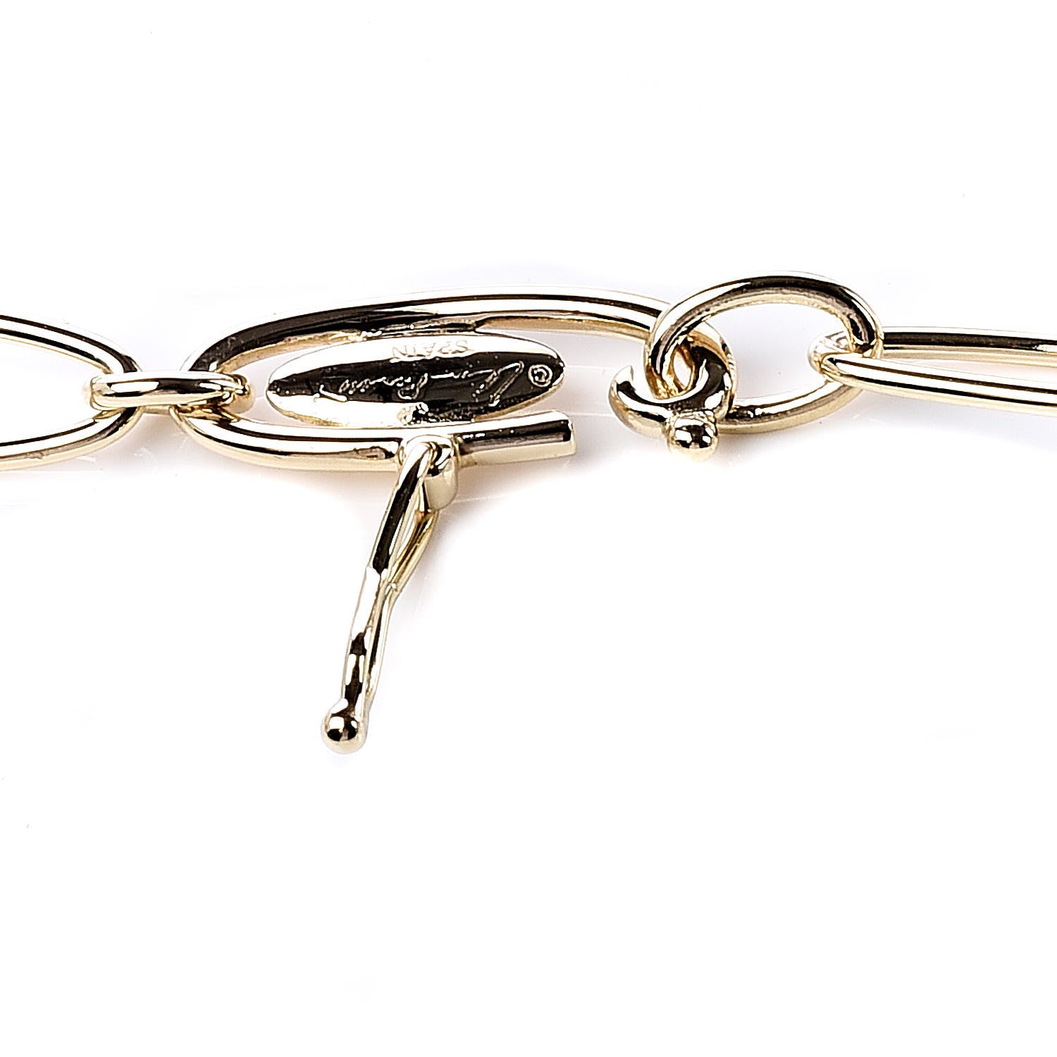 Tiffany 18K Yellow Gold Elsa Peretti Full Heart Charm Bracelet 5 of 5