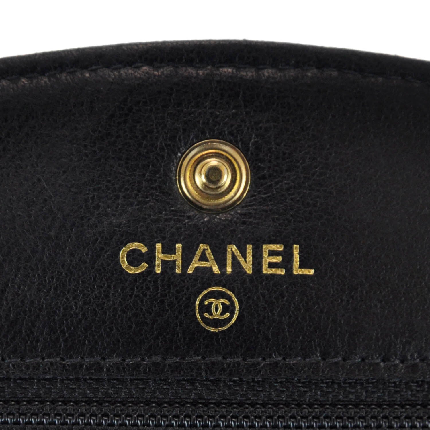 Chanel Caviar Wallet on Chain WOC Black 8 of 8