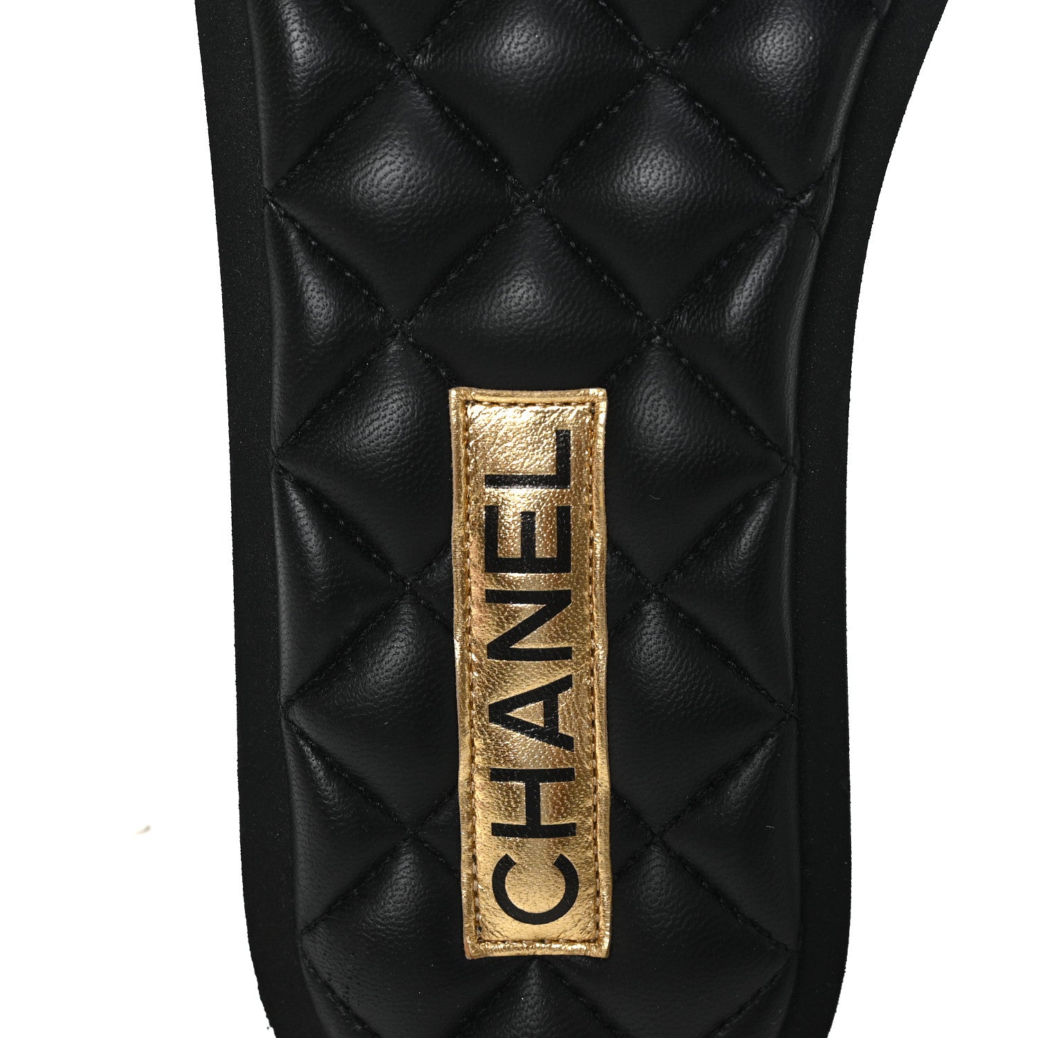 Chanel Lambskin Quilted Textured CC Mules Sandals 39 Black 8 of 9