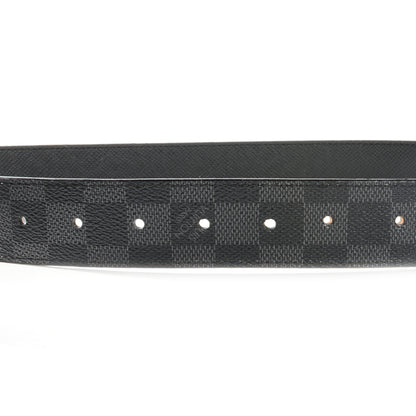 Louis Vuitton Damier Graphite Inventeur Reversible Belt 100 40 5 of 5