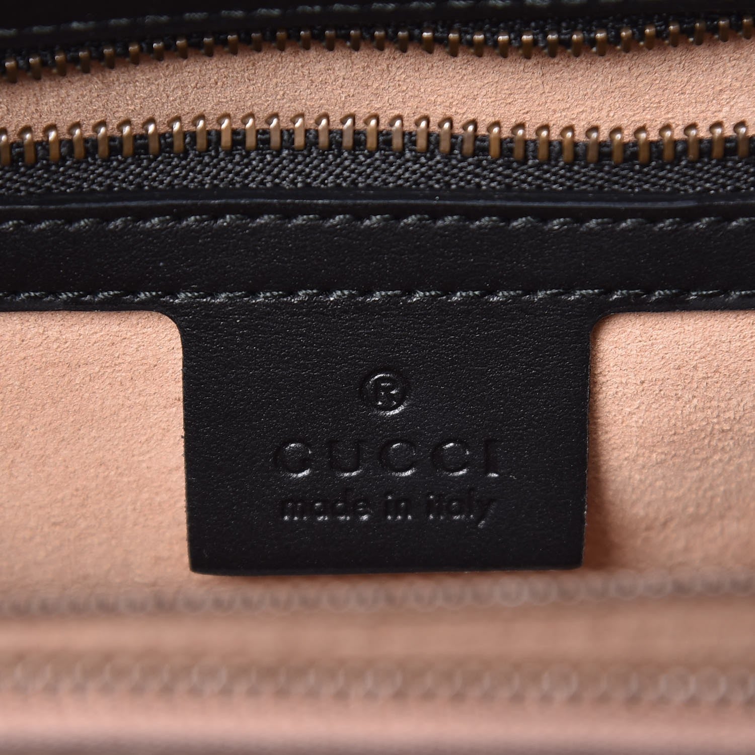 Gucci Calfskin Matelasse Studded Medium GG Marmont Tote Black 7 of 8