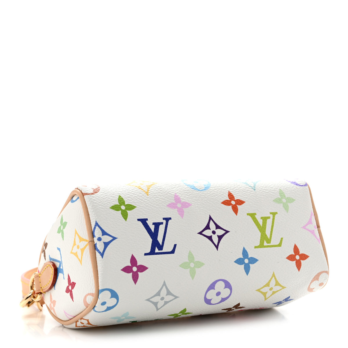 Louis Vuitton LV X TM Monogram Multicolor Nano Speedy White 4 of 10