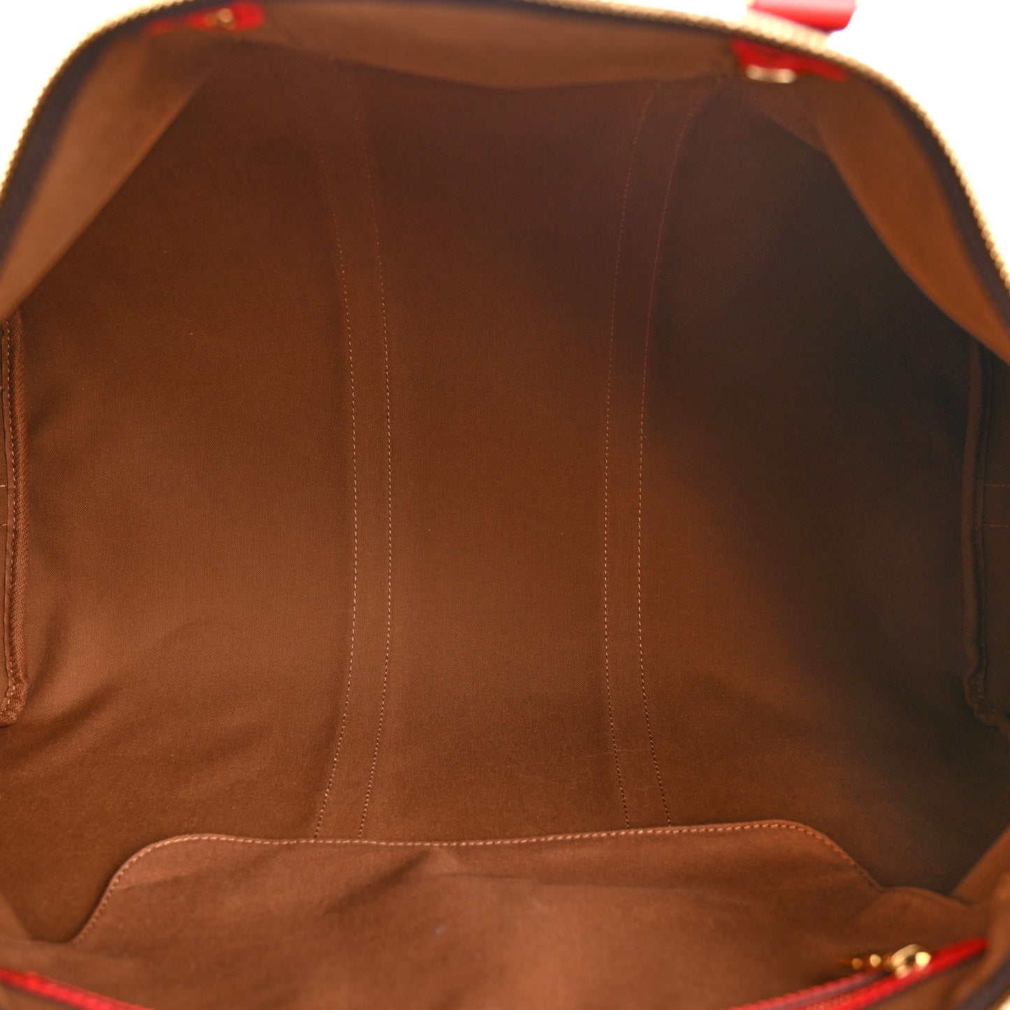 Calfskin Monogram Keepall Bandouliere 50 Coquelicot