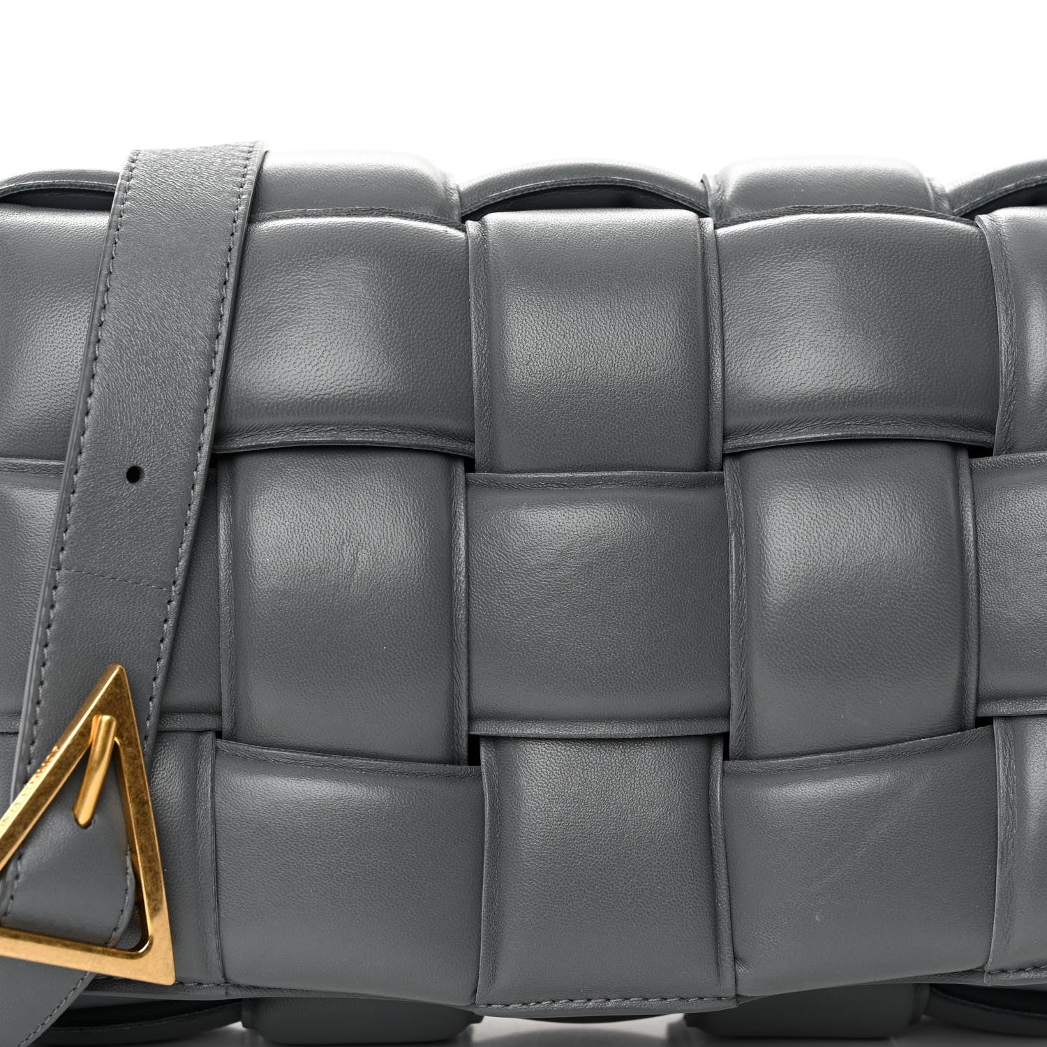 Bottega Veneta Nappa Maxi Intrecciato Padded Cassette Crossbody Bag Thunder 7 of 9