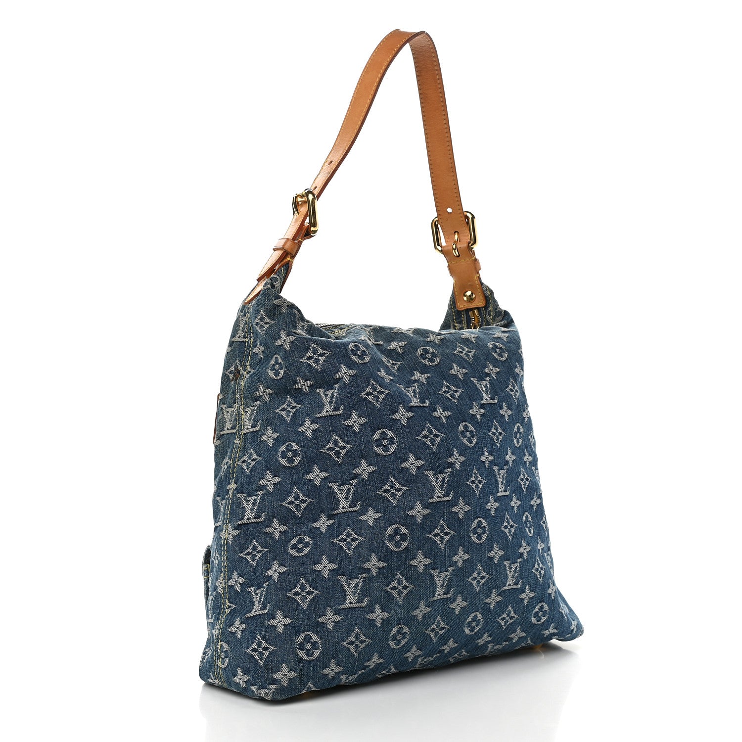 Louis Vuitton Denim Baggy GM Blue 3 of 12